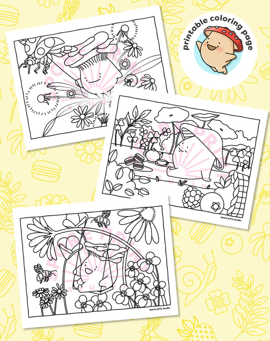 Complete Digital Coloring Book - All Pages!