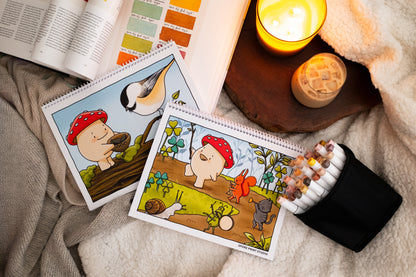 Complete Digital Coloring Book - All Pages!