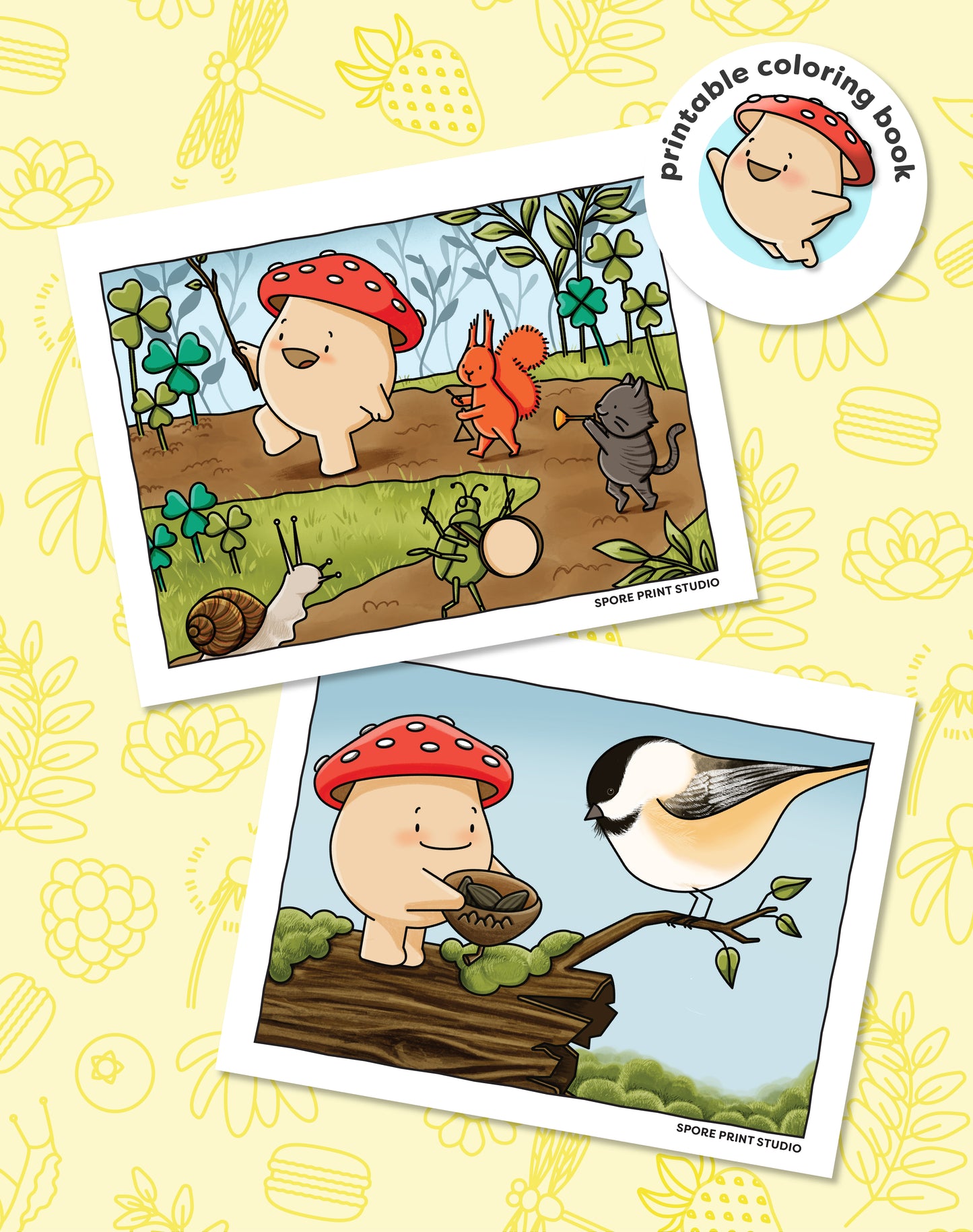 Complete Digital Coloring Book - All Pages!
