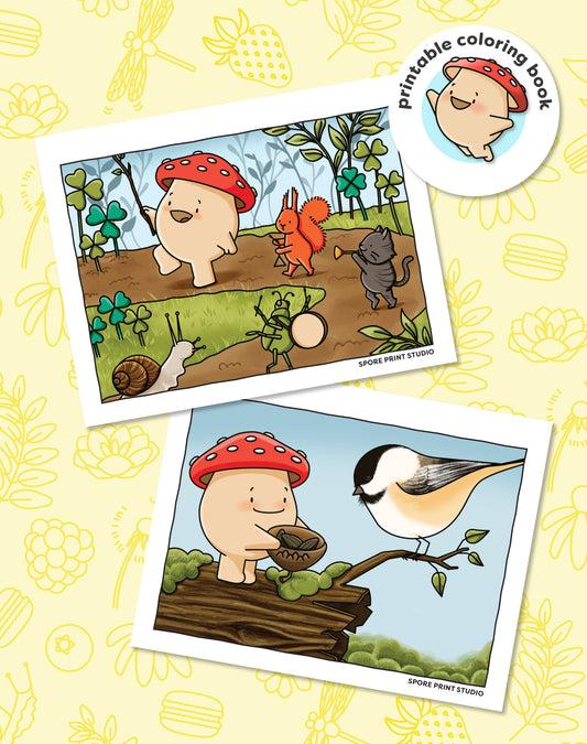 Complete Digital Coloring Book - All Pages!