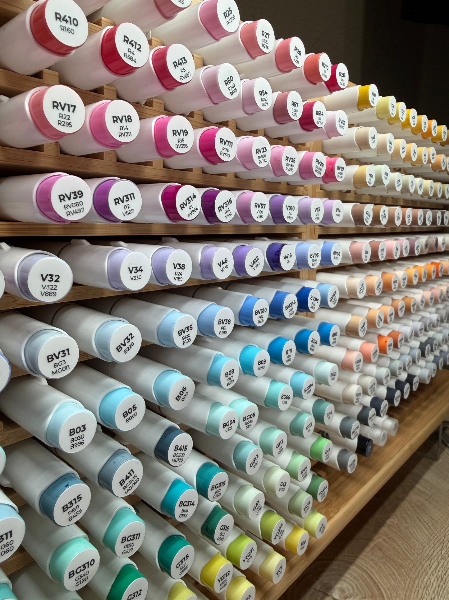 Ohuhu Marker Cap Stickers (540+ Colors) - Printable Color Code Labels with New & Old Codes (Honolulu, Oahu, Kaala)